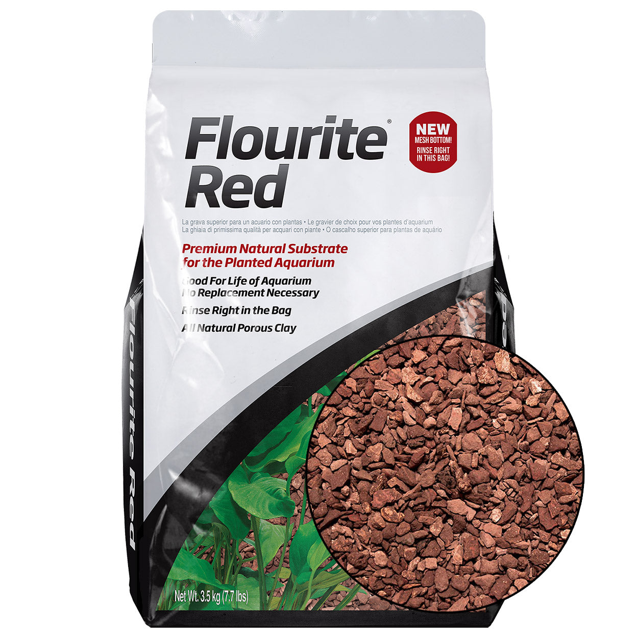 Flourite rouge (pour plantes) - NageoireBleue