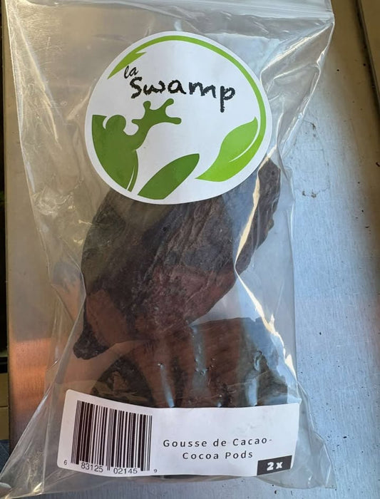 Gousse de cacao (2 morceaux) - NageoireBleue