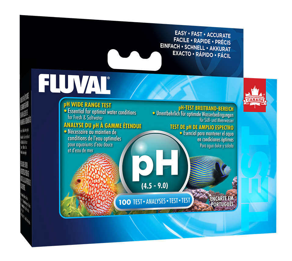 Trousse d'analyse du pH large plage (4,5-9,0) Nutrafin - NageoireBleue