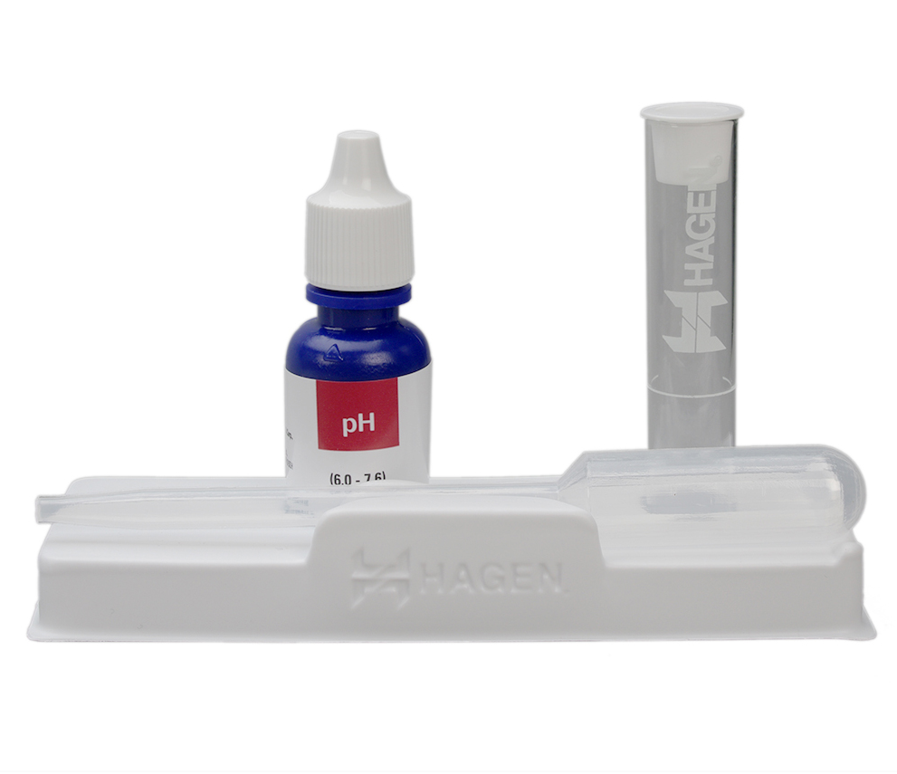 Trousse d'analyse du pH plage inférieure (6,0-7,6) Nutrafin - NageoireBleue