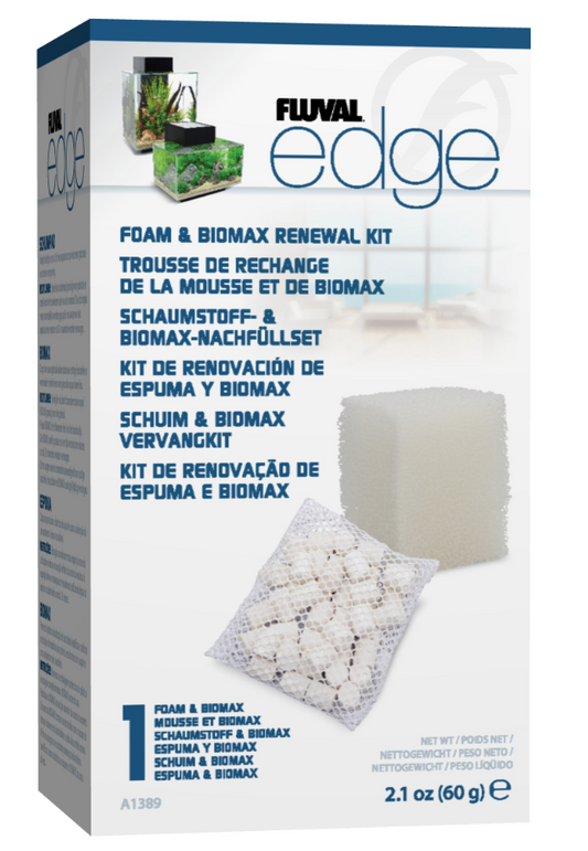 Trousse de rechange de mousse et de BIOMAX EDGE Fluval - NageoireBleue