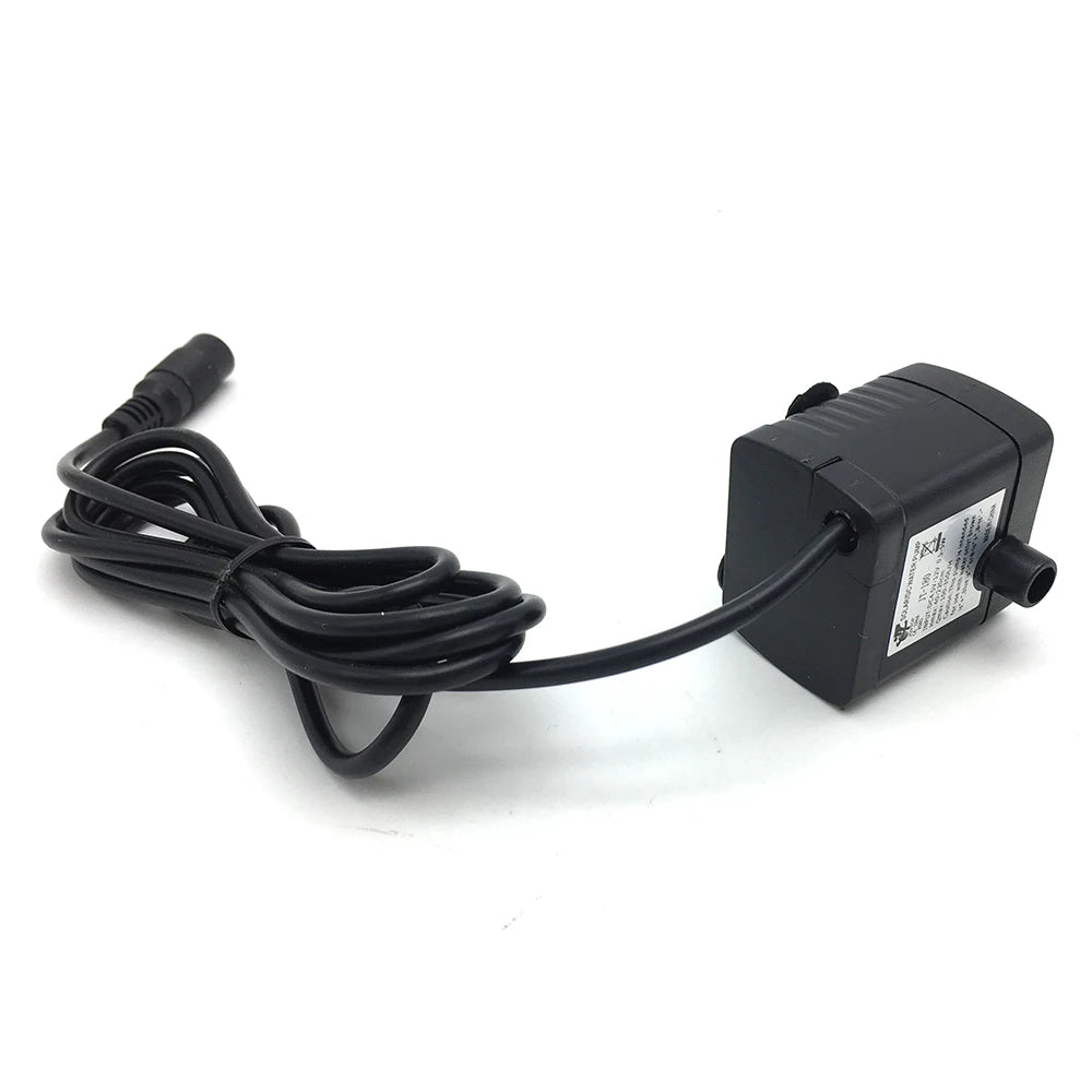 JT-180 Solar DC Water Pump 12V 24V Micro Mini Brushless Submersible Aquarium Pump Max 350 L/H Flow Rate