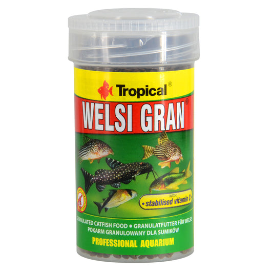 Tropical Welsi Gran Sinking Granules - 65 g - NageoireBleue