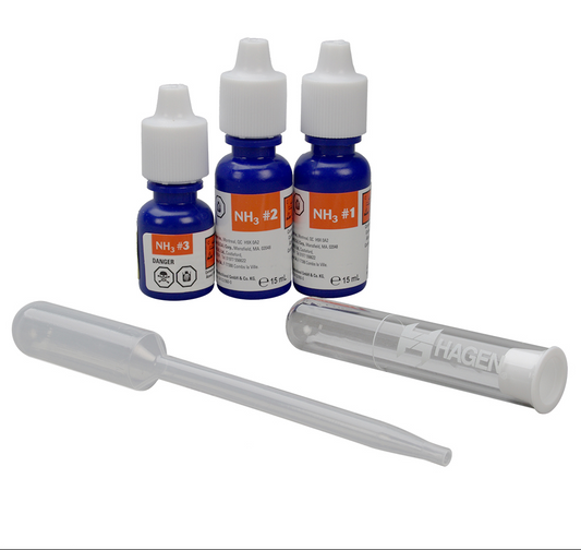 Trousse d'analyse de l'ammoniaque (0,0-6,1 mg/L) Fluval - NageoireBleue