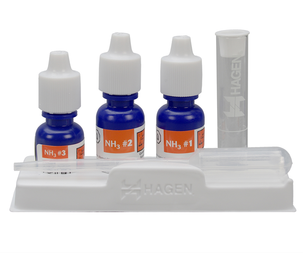 Trousse d'analyse de l'ammoniaque (0,0-6,1 mg/L) Fluval - NageoireBleue