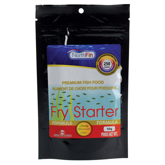 Northfin Fry Starter Formula - 250 Microns Slow Sinking Powder - 50 g