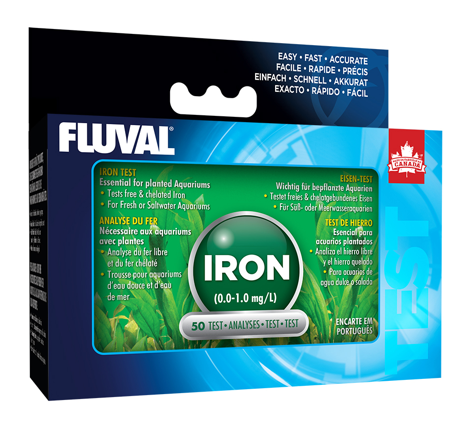 Trousse d'analyse du fer (0,0-1,0 mng/L) Nutrafin - NageoireBleue
