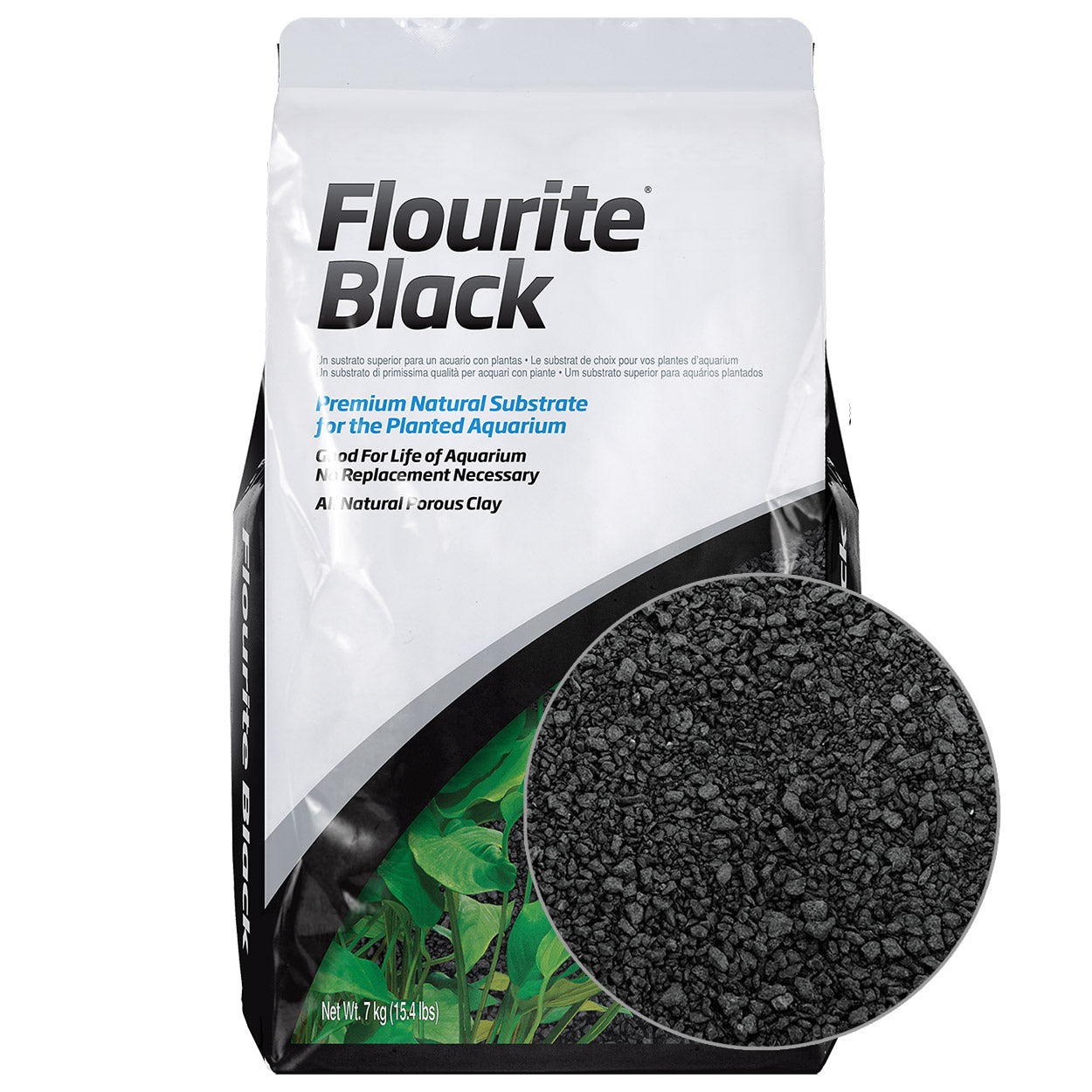 Flourite Noir (pour plantes) - NageoireBleue