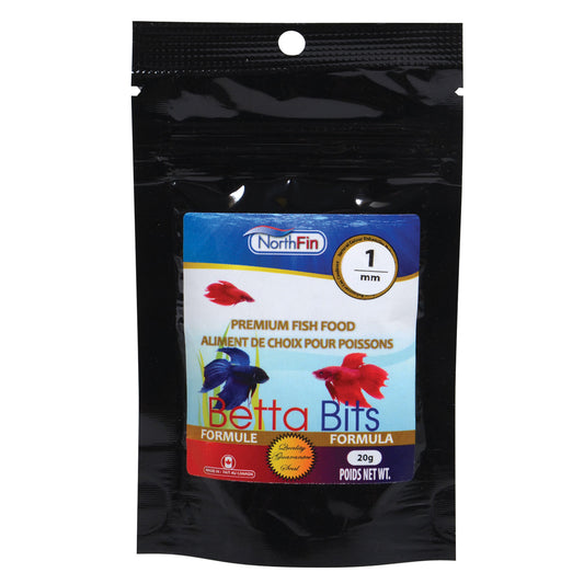 Northfin Betta Bits - 1 mm - 20 g - NageoireBleue