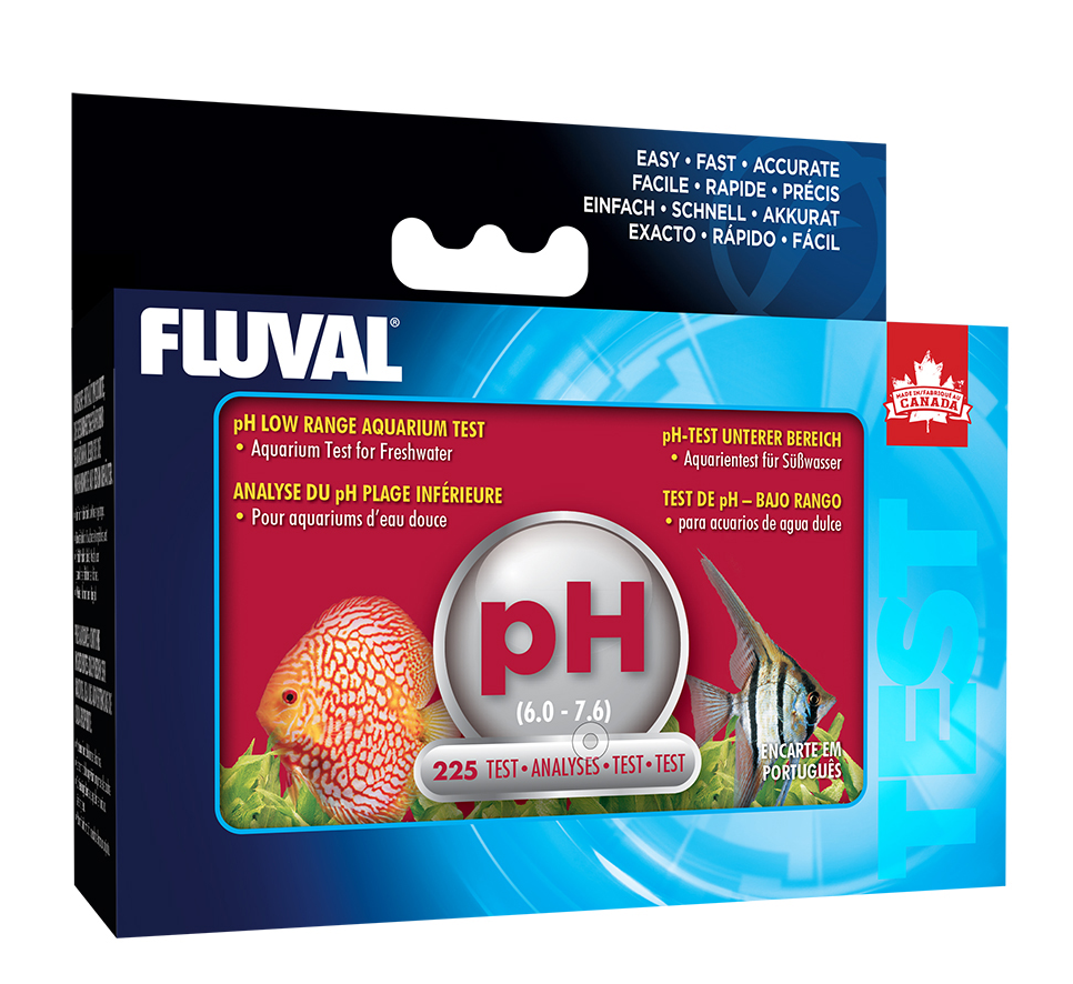 Trousse d'analyse du pH plage inférieure (6,0-7,6) Nutrafin - NageoireBleue